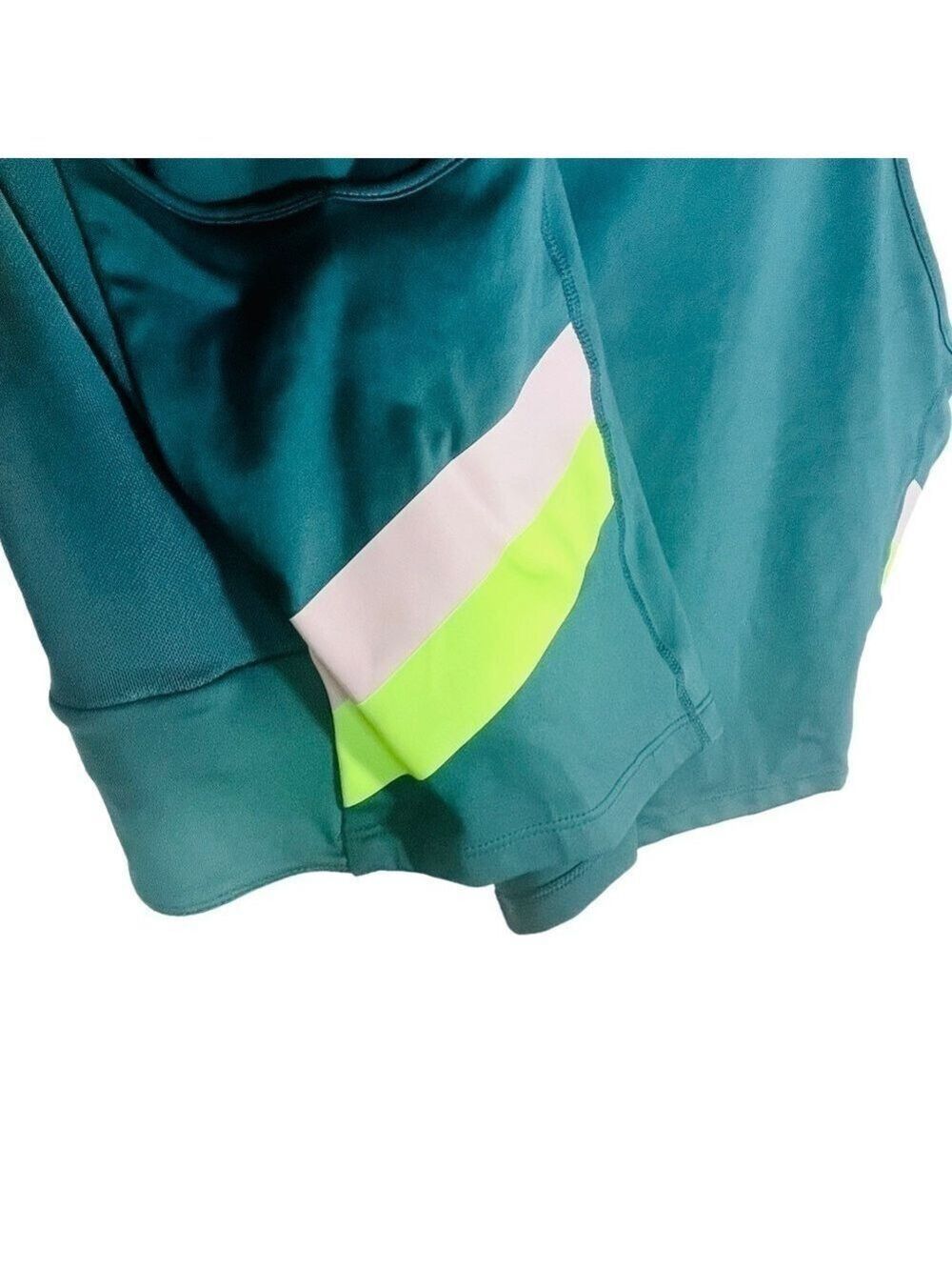 Nike Teal Cropped Training Tank Mesh Size 3X - Picture 5 of 15